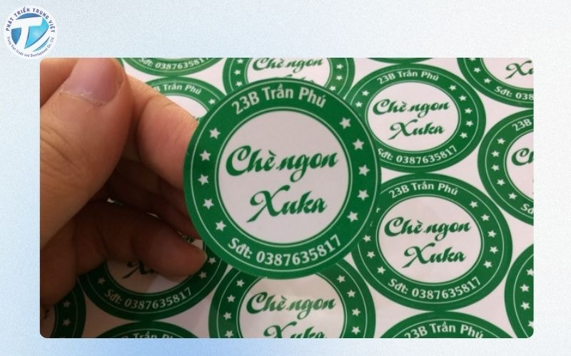 In decal giấy 